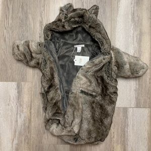 Baby&child Luxe Faux Fur Bunting